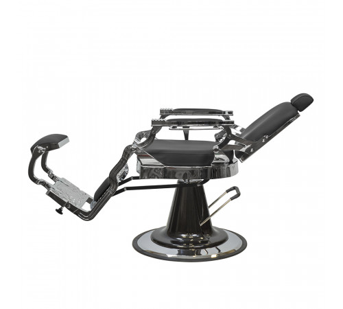 Кресло мужское барбер Стэнфорд черный матовый