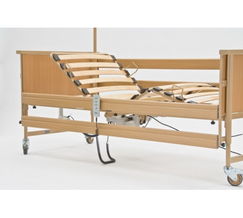 Arminia Economic II Медицинская кровать с регулировкой высоты, ламели деревянные (Германия)