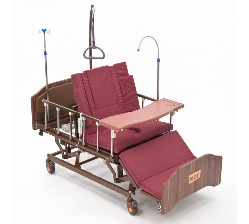 MET REALTA Кровать-кресло с "ушками" - для сна в положении сидя, с регулировкой высоты, с переворотом и туалетом