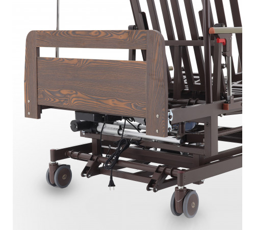 Кровать электрическая Med-Mos DB-11А (МЕ-6528H-04) ЛДСП Венге с регулировкой высоты