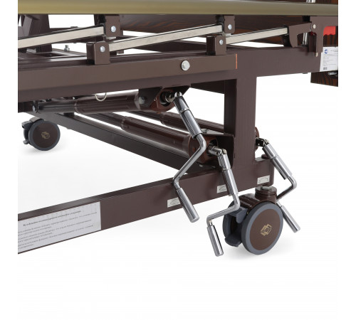 Кровать механическая Е-45А (ММ-5128Н-02) с боковым переворачиванием, туалетным устройством и функцией «кардиокресло»