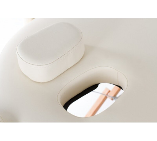 Массажный складной стол Premium Oval 2 крем