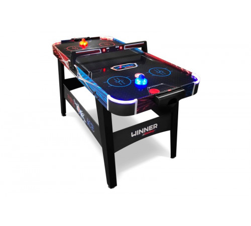 Игровой стол - аэрохоккей "Fire & Ice" 4ф