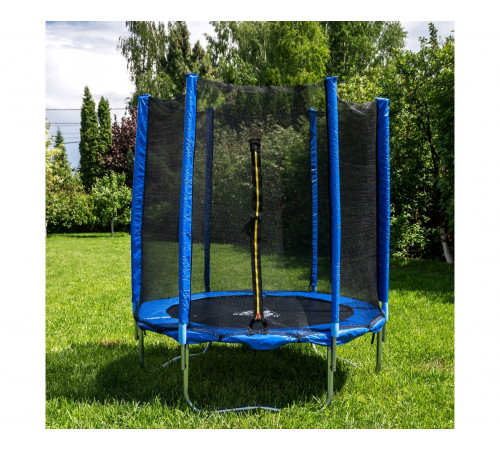 Батут DFC Trampoline Fitness с сеткой 14ft