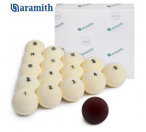 Шары Aramith Standard Pyramid Ø60.3 мм Красный биток