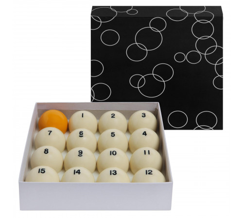 Шары Standard Pyramid Ø38 мм желтый биток