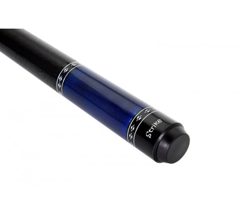 Кий для пула 2-pc "Classic Strike Q3" (черно-синий) с оплеткой экокожа