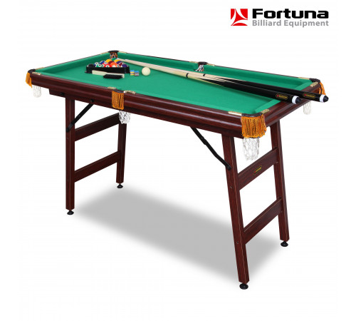 Бильярдный стол Fortuna Пул 4фт 9 в 1 с комплектом аксессуаров