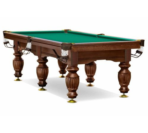 Стол / пирамида "Свирь" (10 футов, 6 ног, 25мм камень) борта ясень