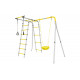 Детский спортивный комплекс для дачи ROMANA Лесная поляна - 3 (желтый/серый)