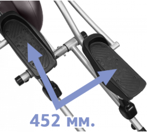 Эллиптический эргометр OXYGEN EX-45FD HRC+