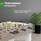 Игровой стол UNIX Line Футбол - Кикер (125х61 см) Grey Wood