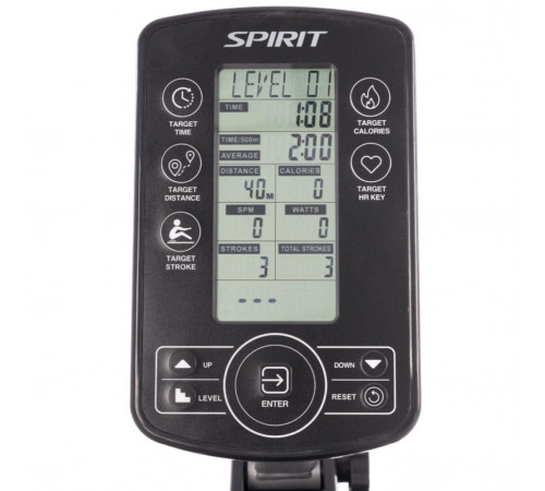 Гребной тренажер Spirit CRW800H2O