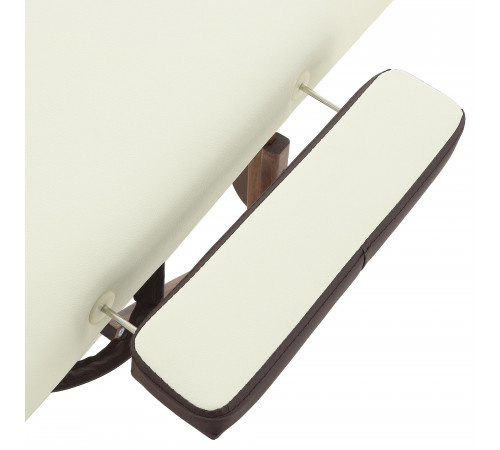 Массажный стол складной деревянный  JF-AY01 3-х секционный (темная рама)