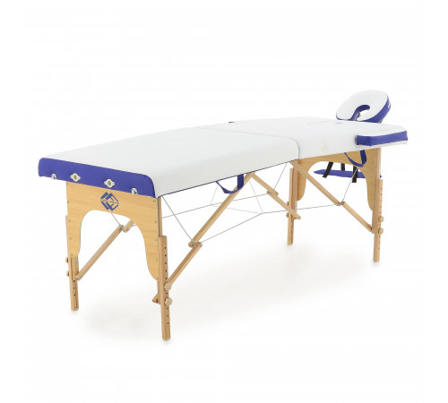 Массажный стол складной деревянный JF-AY01 2-х секционный (светлая рама)