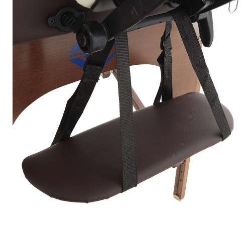 Массажный стол складной деревянный JF-AY01 2-х секционный (темная рама)