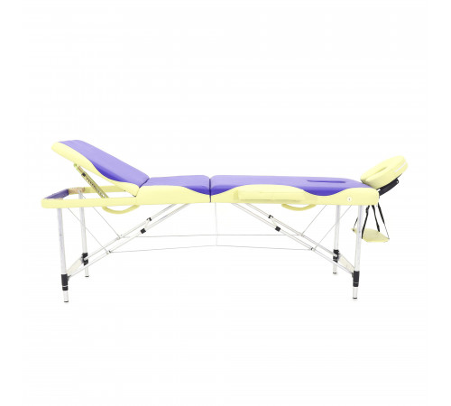 Массажный стол складной алюминиевый JFAL01A М/К (3-х секционный) (МСТ-102Л)