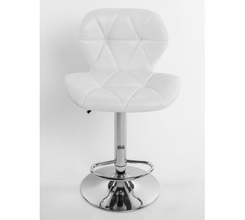 Стул ракушка, хром бар