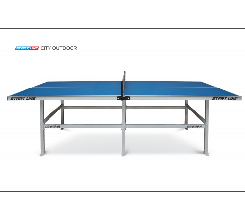 Стол теннисный City Всепогодный с сеткой Синий