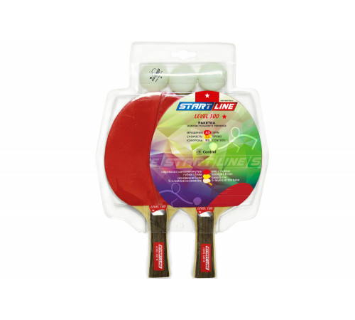 Набор 2 р-ки Level 100, 3 мяча Club Select