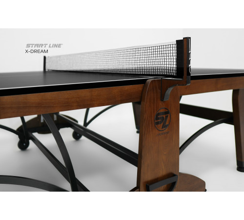 Стол теннисный X-dream Start Line (Дуб натуральный(natur-wood), ЛДСП Графит)