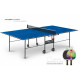 Стол теннисный Olympic с сеткой и набором Синий